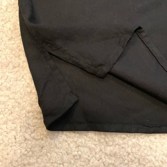 CeCe Black Shoulder Tie Tank Top Women Medium Rayon - Picture 3 of 7